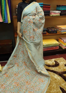 Semi Linen Silk Saree
