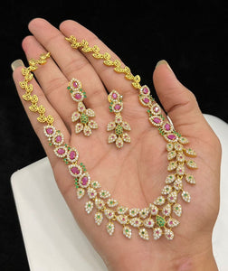 AD stone Neck Set