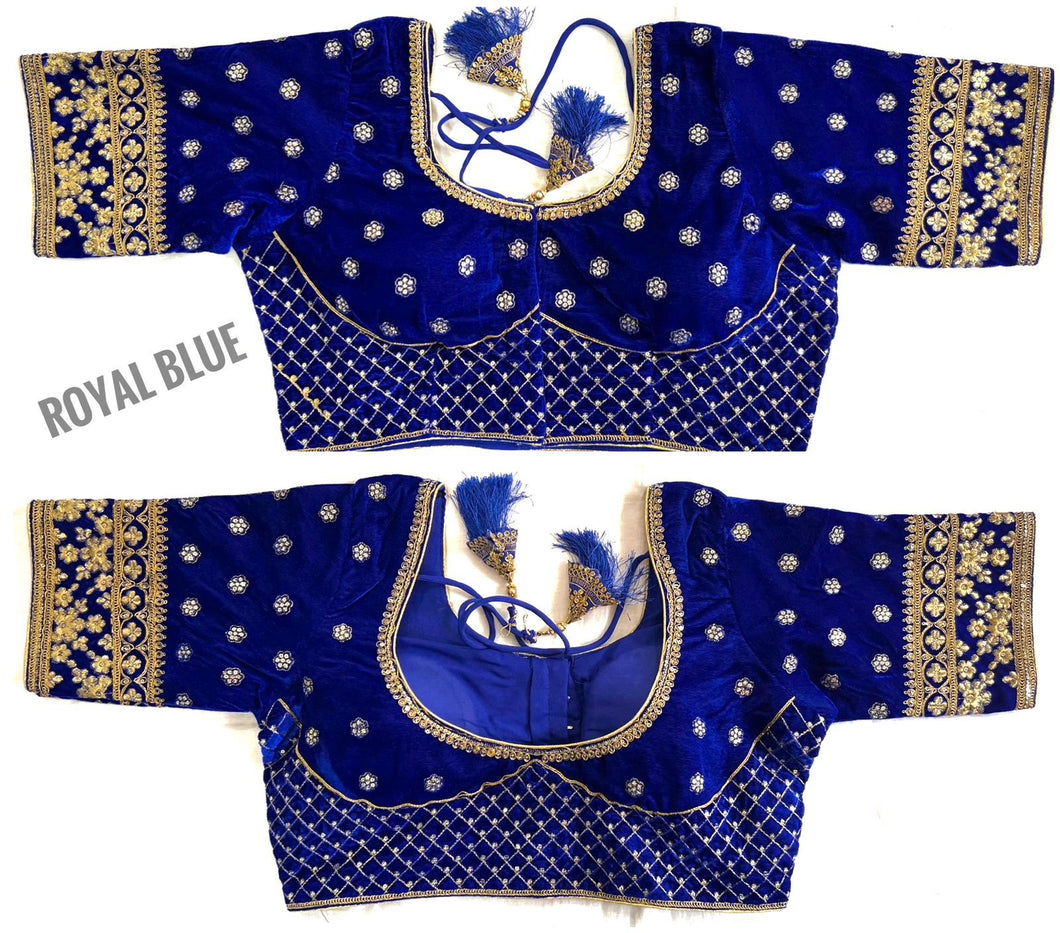 Velvet Designer Blouse