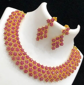 Premium AD stone Neckset