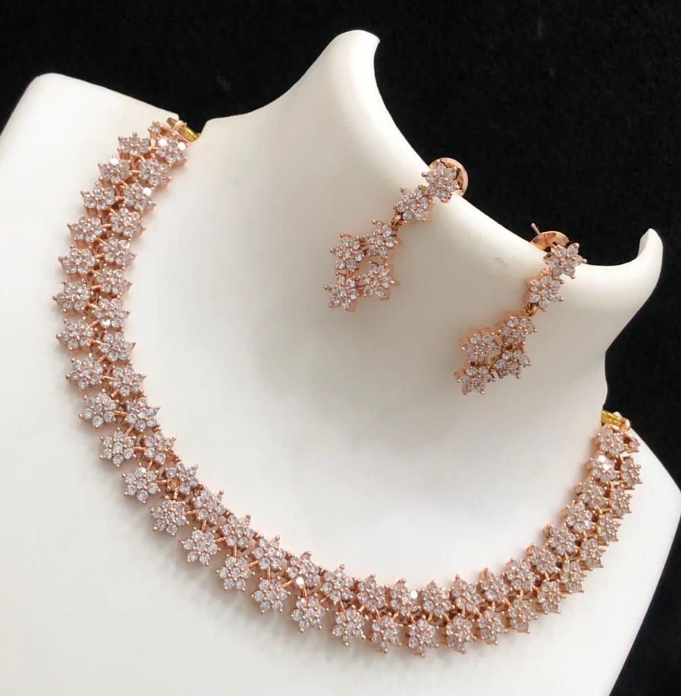 Premium AD stone Neckset