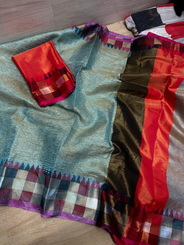 Soft Tissue Saree