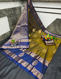 Kanchi Border Soft Silk Saree