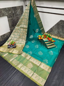 Kanchi Border Soft Silk Saree