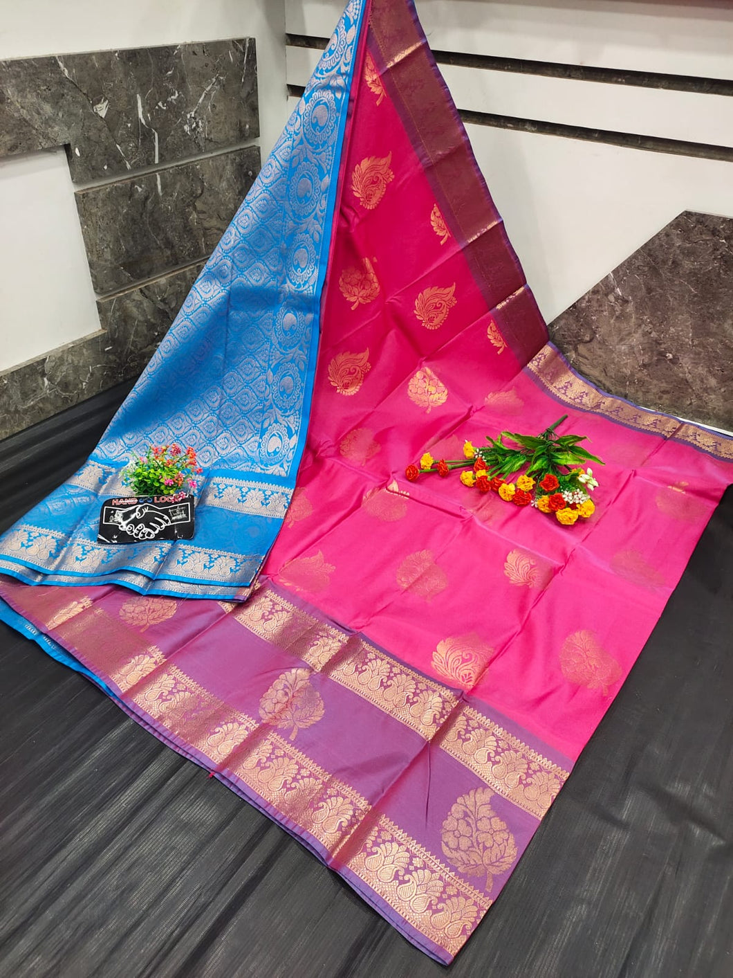 Kanchi Border Soft Silk Saree