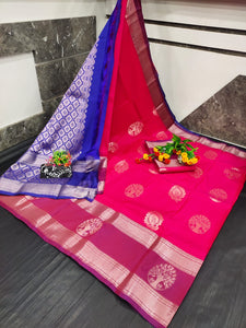 Kanchi Border Soft Silk Saree