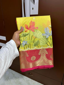 Soft Kota Cotton Saree