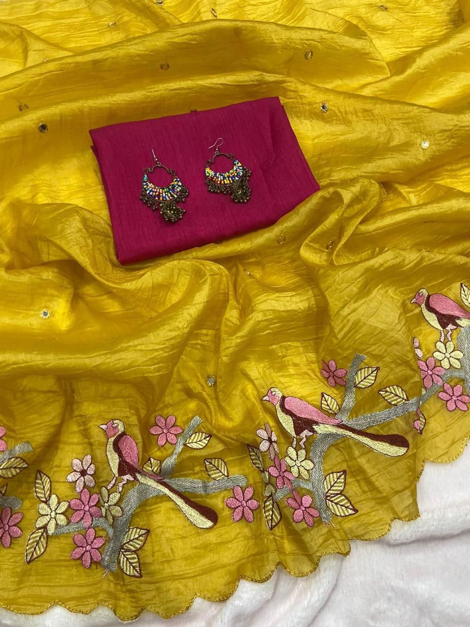 Crushed Saree