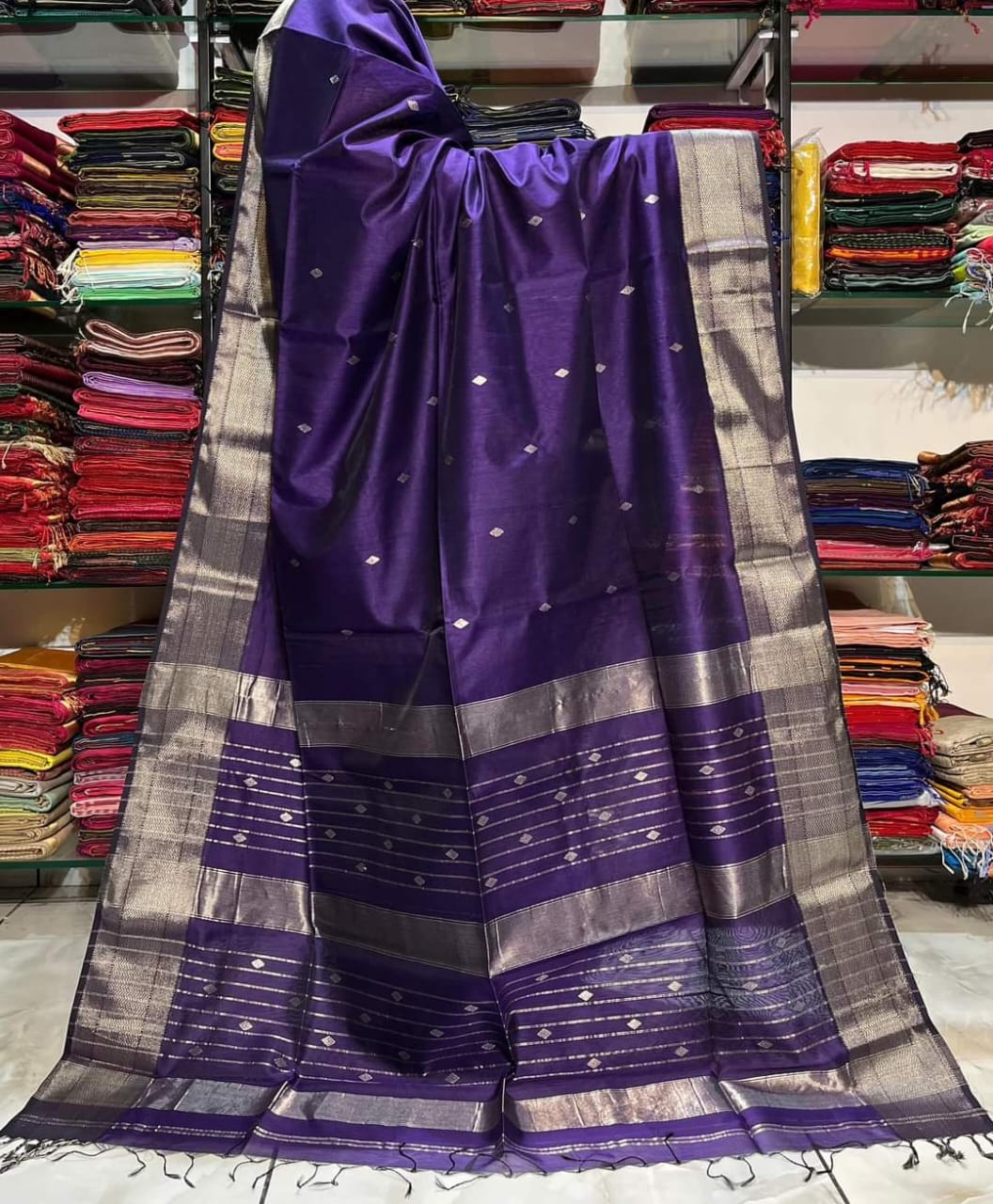 Pure Handloom Silk Cotton Saree