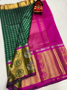 Light Weight Kuppadam Silk Saree
