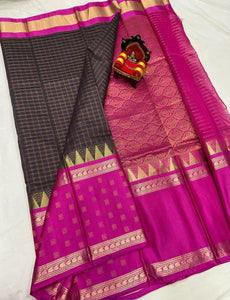 Light Weight Kuppadam Silk Saree