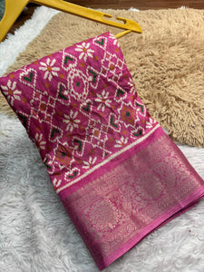 Mixed Silk Saree with Blouse