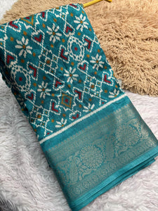 Mixed Silk Saree with Blouse
