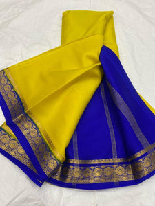 130 count Pure Mysore Silk Saree