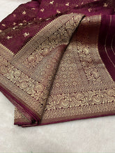 Load image into Gallery viewer, Satin Banarasi Saree
