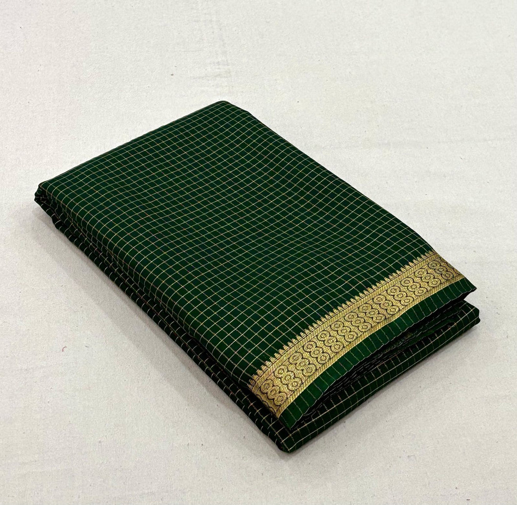 Semi Mysore Silk ( crepe )