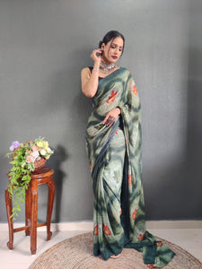 1 min Georgette Saree