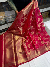 Load image into Gallery viewer, Banarasi Soft silk saree
