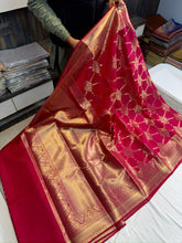 Load image into Gallery viewer, Banarasi Soft silk saree
