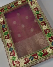 Load and play video in Gallery viewer, Soft Tissue Crushed Saree

