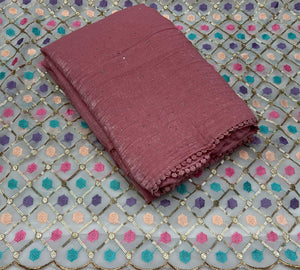 Soft Chiffon Saree with Stone Work