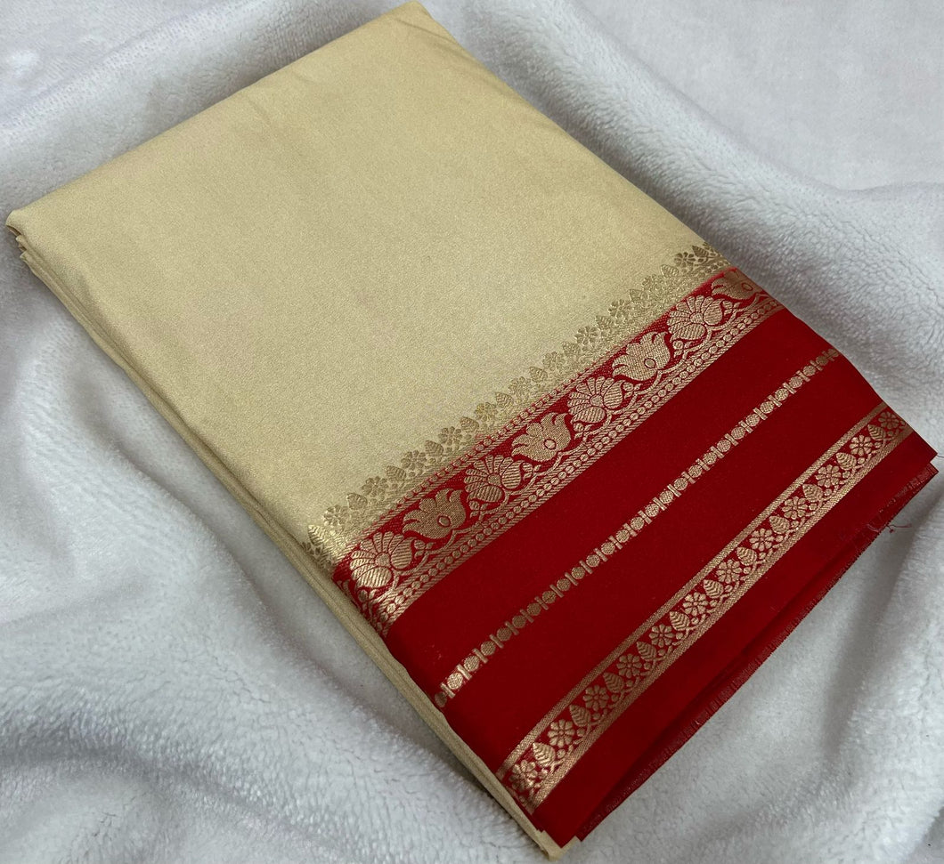 Mysore Crepe Saree