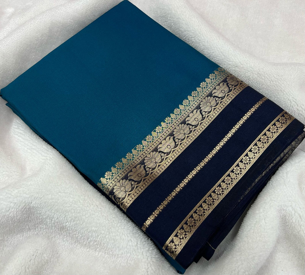 Mysore Crepe Saree