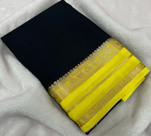 Mysore Crepe Saree