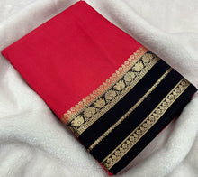 Load image into Gallery viewer, Mysore Crepe Saree
