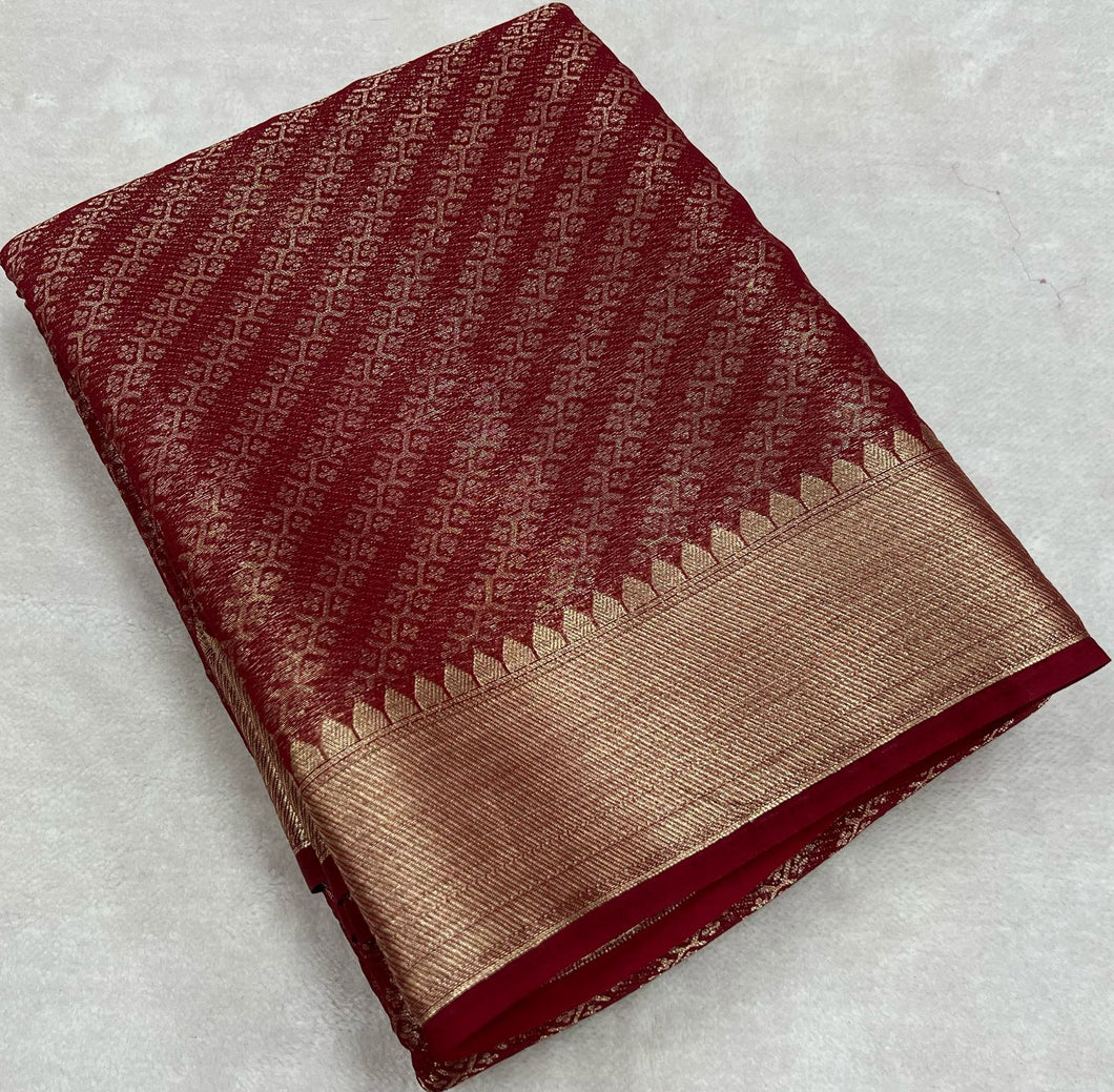 Crepe Silk Saree