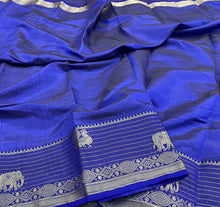 Load image into Gallery viewer, Maroon Raw Silk Saree
