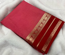 Load image into Gallery viewer, Mysore Crepe Saree
