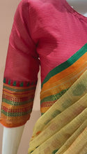 Load and play video in Gallery viewer, Kota Weaving cotton Saree
