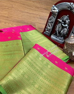 Kora  weaving Saree