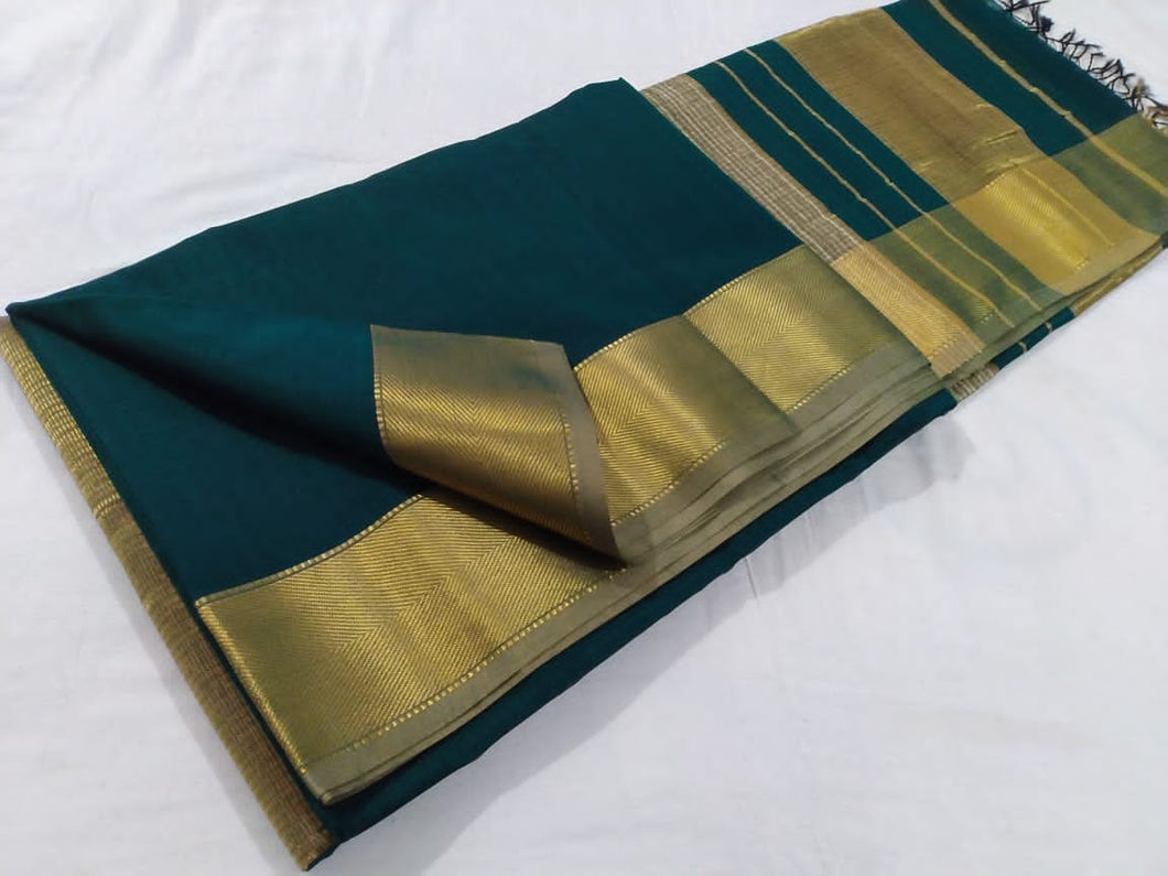 Silk Print Bhagalpuri Bandhani Saree, 5.5 m (separate blouse piece),  Courier Parcel