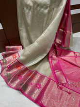 Load image into Gallery viewer, Banarasi  Soft Tissue Saree

