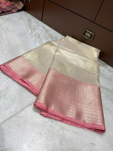 Banarasi soft tissue saree