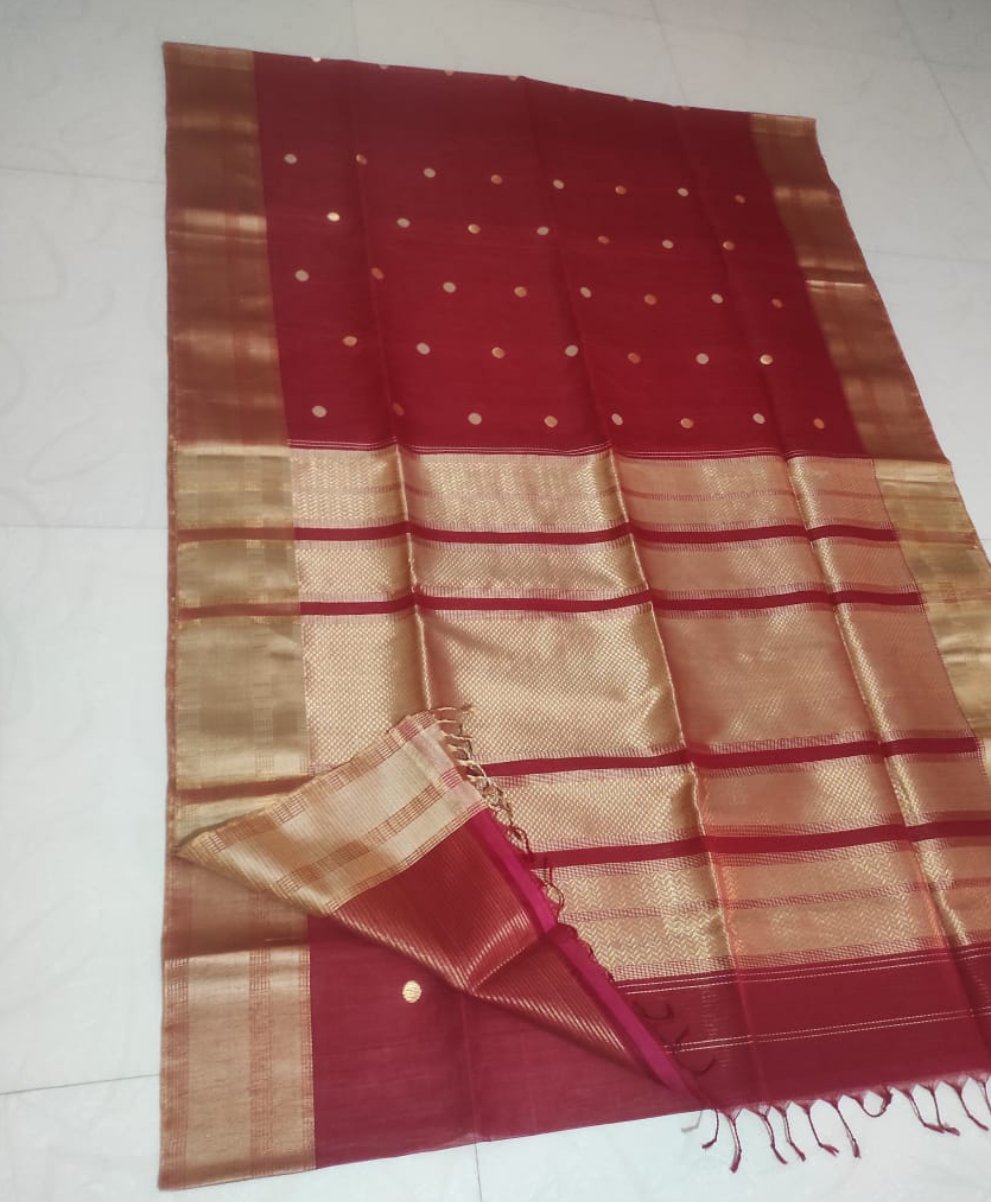 Pure Silk Cotton Saree