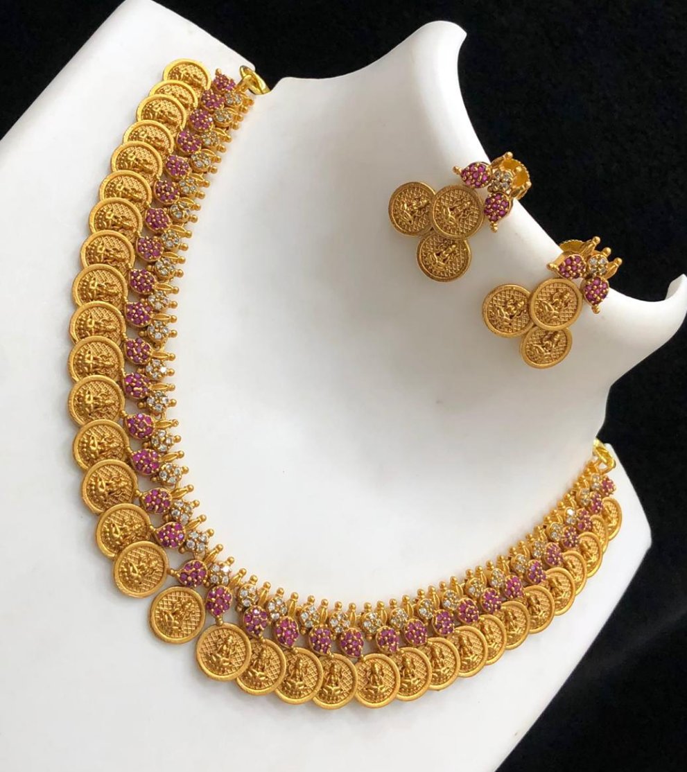 Lakshmi Coin Neckset
