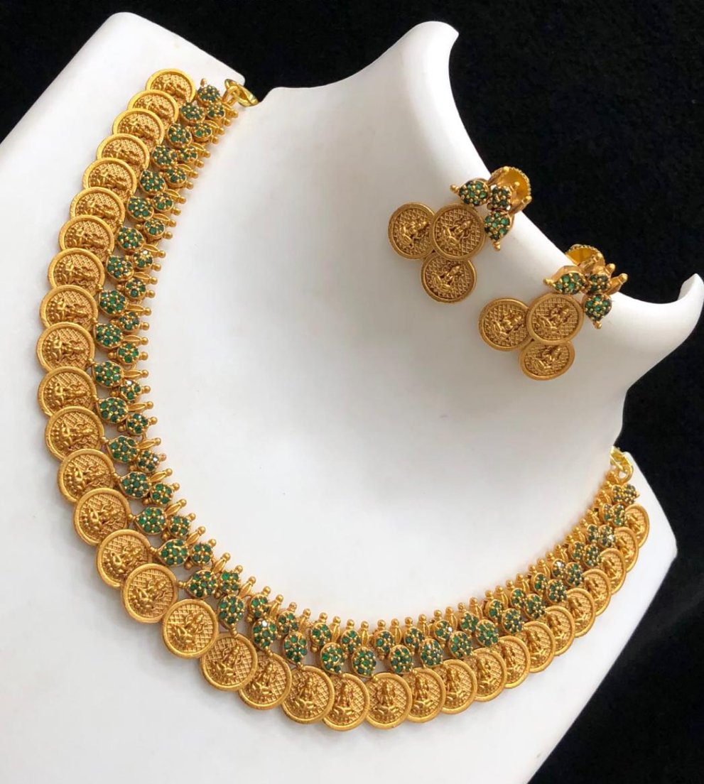 Lakshmi Coin Neckset