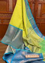 Load image into Gallery viewer, Tissue weave with Katan silk saree
