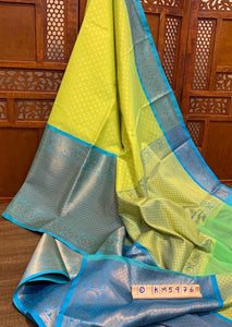 Tissue weave with Katan silk saree