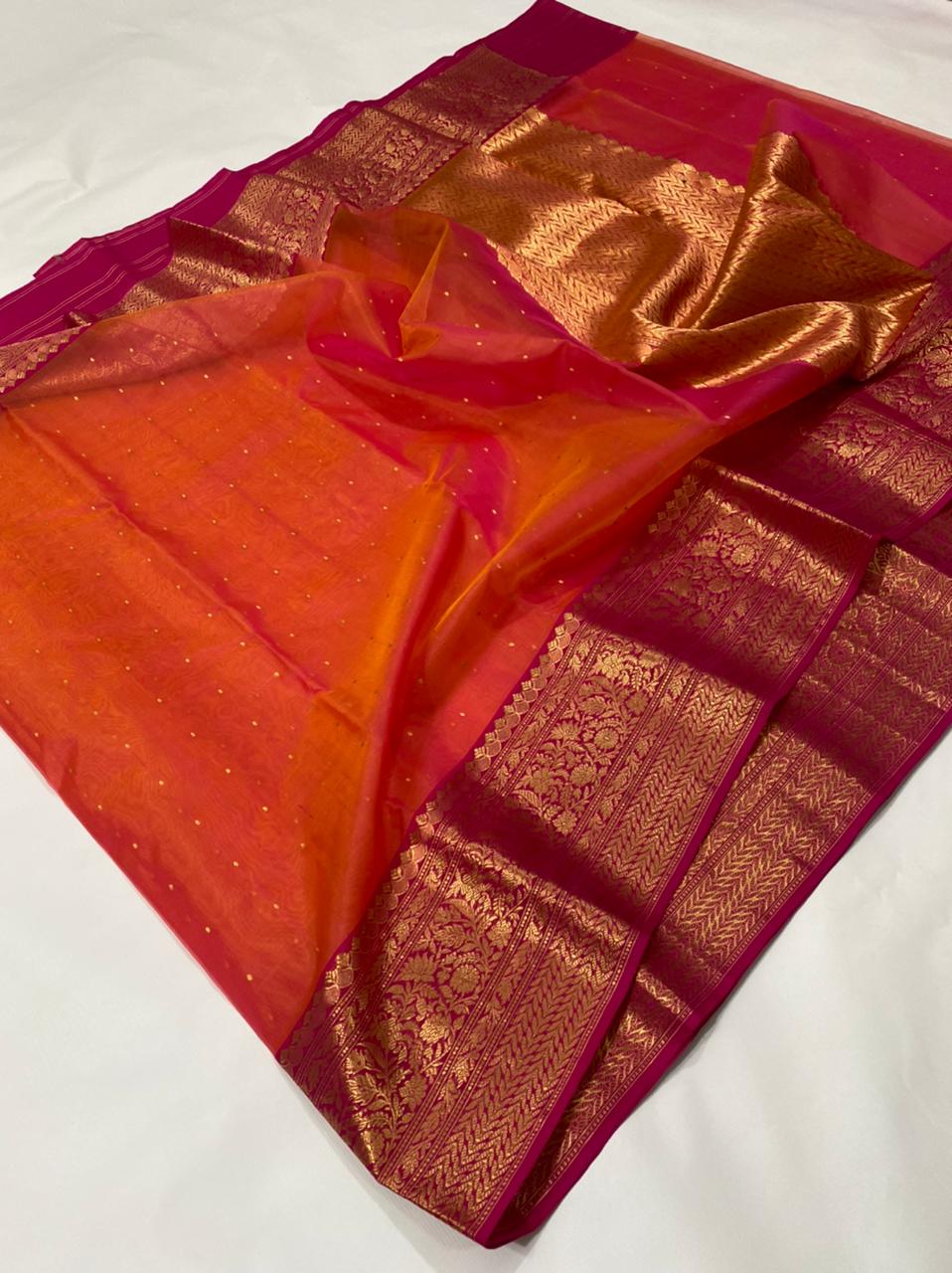 Katan Pure Silk Saree