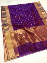 Load image into Gallery viewer, Katan Pure Silk Saree
