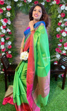 Load image into Gallery viewer, Kora silk saree
