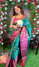 Load image into Gallery viewer, Kora silk saree
