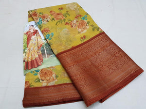Soft Linen Cotton Saree