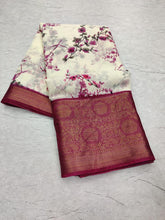 Load image into Gallery viewer, Soft Linen Cotton Saree
