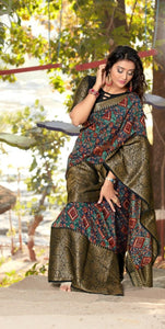 Soft Linen Cotton Saree