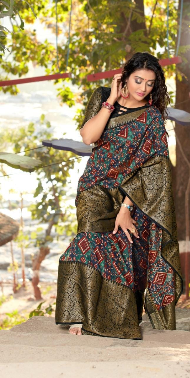 Soft Linen Cotton Saree